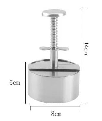 Pressa manuale per polpette di hamburger 